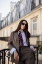 Prince-de-Galles brun beige — femme — 3