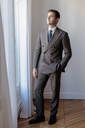 Prince-de-Galles brun beige — homme — 3
