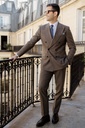 Prince-de-Galles brun beige