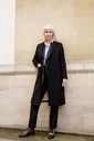 Manteau noir — femme — 1