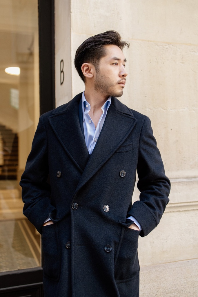 Polocoat bleu — homme — 1