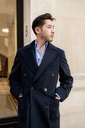 Polocoat bleu — homme — 1