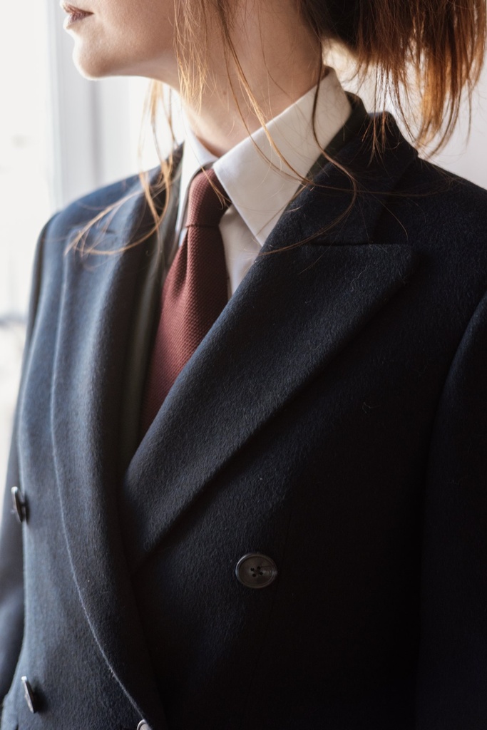 Manteau croisé — femme — 2